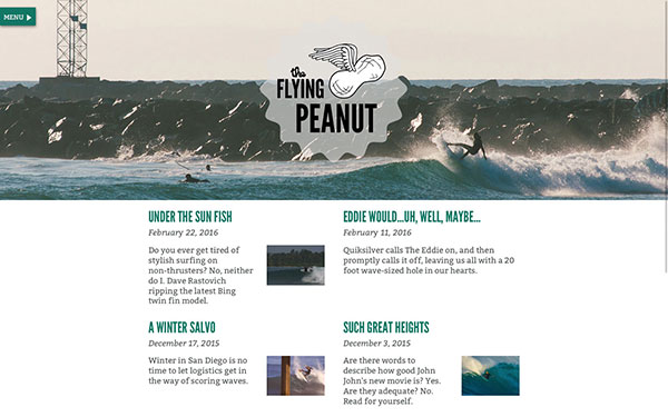 The Flying Peanut